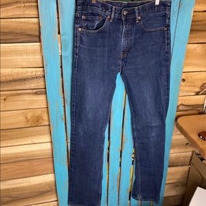 Levi’s 505 regular fit straight cotton Jeans size 32x36